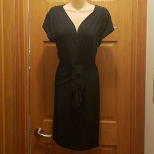 XL - Faux wrap dress
